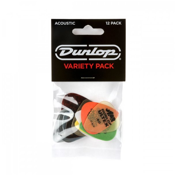 Dunlop Acoustic Variety Pack-12/PLYPK